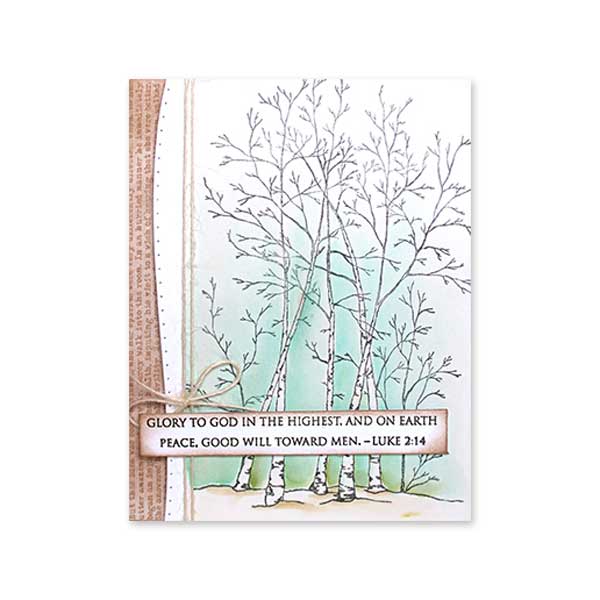 Penny Black Birch Grove Stamp