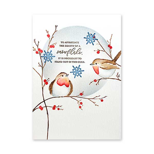 Penny Black Feathered Friends Stamp