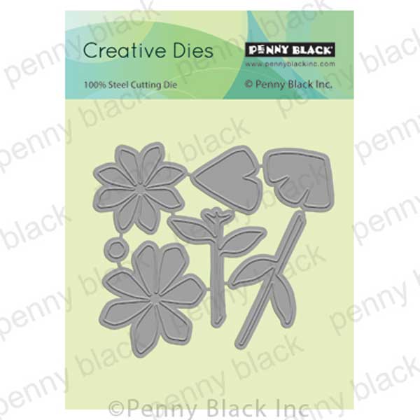 Penny Black Petals Die Set