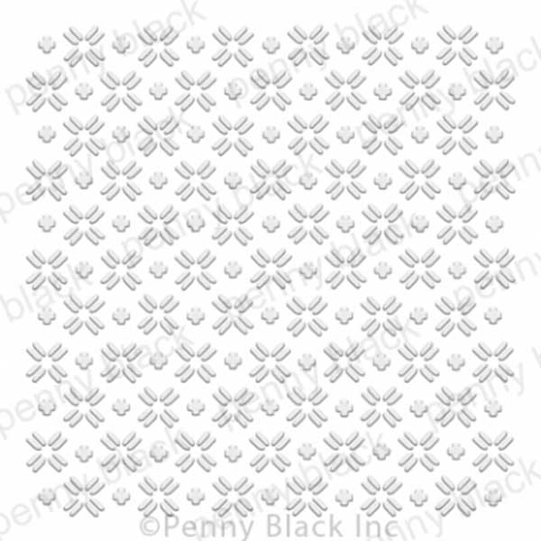 Penny Black Embossing Folder - Dashed Design