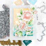 Pinkfresh Stuiod Joyful Peonies Stamp