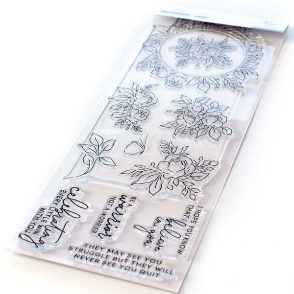 Pinkfresh Studio English Garden Stamp Set