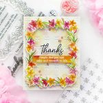 Pinkfresh Studio Lily Frame Stamp Set