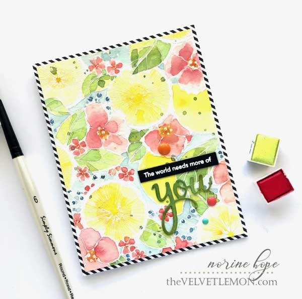 Pinkfresh Studio Lemon Lush Stamp