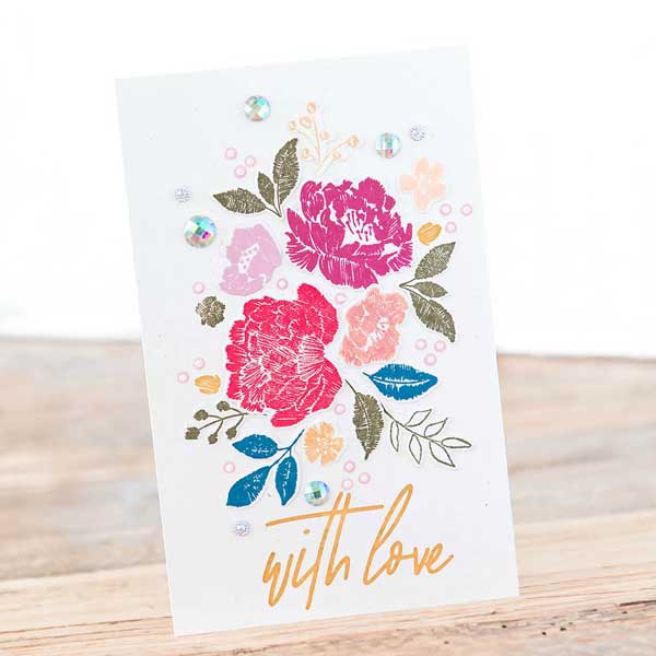 Pinkfresh Studio Scripted Bold Sentiments 1 Stamp Set