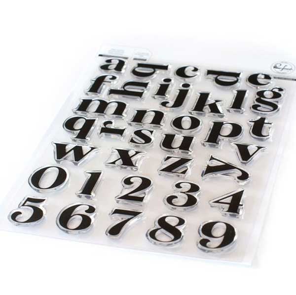 Pinkfresh Studio Heather Lowercase Stamp Set