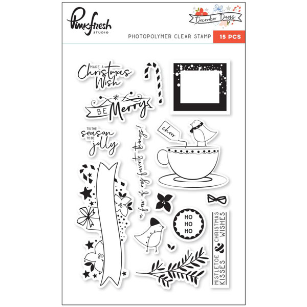 Pinkfresh Studios December Days Stamp Set