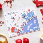 Pinkfresh Studio Train Ride Stamp Set