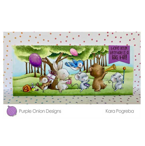 Purple Onion Designs Bugsy Stamp