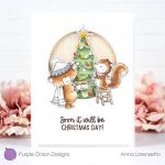 Purple Onion Designs Chestnut Stamp