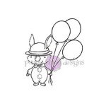 Purple Onion Designs Clown Stamp