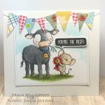 Purple Onion Designs Dolly Stamp