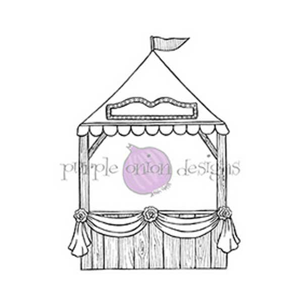 Purple Onion Designs Fair Booth Stamp