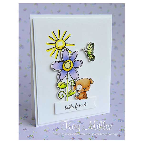 Purple Onion Designs Flit &amp; Flutter Stamp