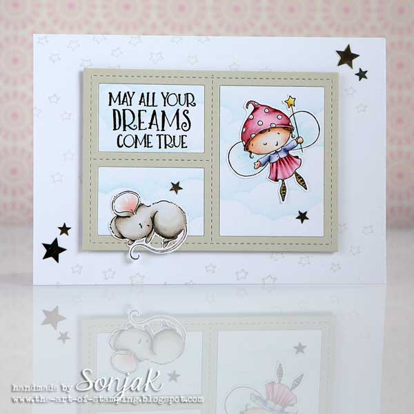 Purple Onion Designs Goldie Stamp