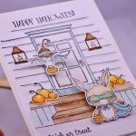 Purple Onion Designs Gathered Pumpkins Stamp