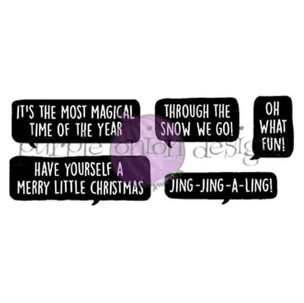 Purple Onion Designs Holiday Blurbs