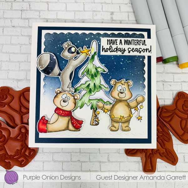 Purple Onion Designs Honey Stamp