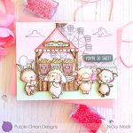 Purple Onion Designs Large Fair Tent Stamp