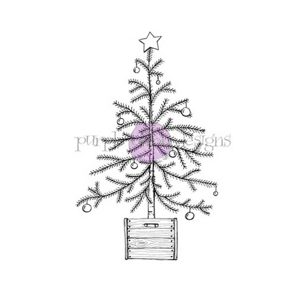 Purple Onion Designs O Tannenbaum Stamp