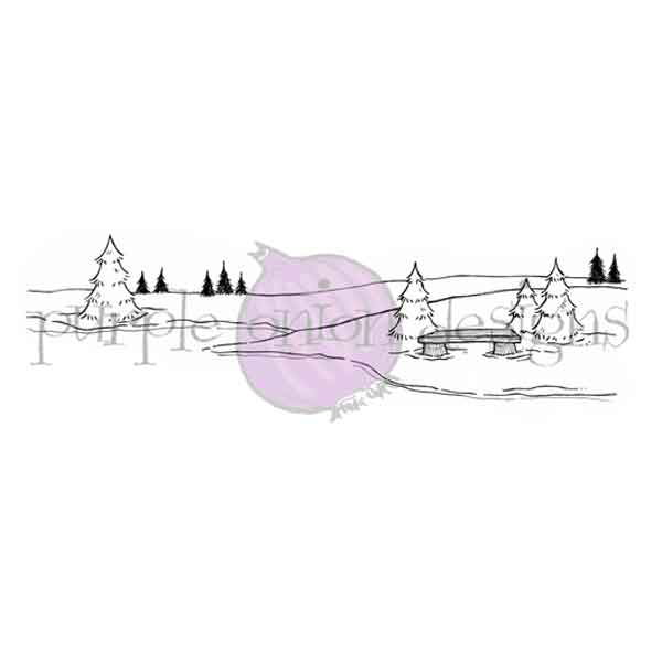 Purple Onion Designs Frozen Pond