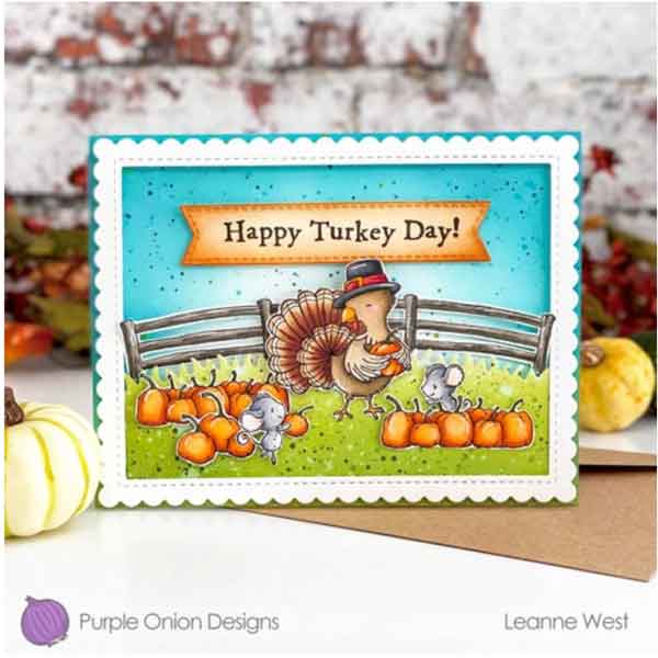 Purple Onion Designs Rosemary (Thanksgiving Turkey)