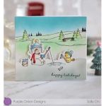 Purple Onion Designs Arthur (Ice Fishing Polar Bear)