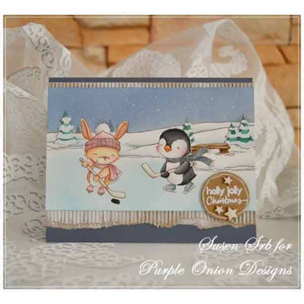 Purple Onion Designs Storm (Hockey Penguin)