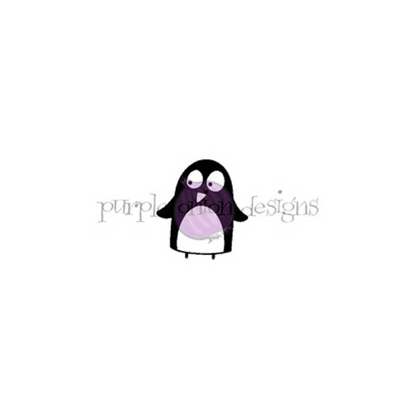 Purple Onion Designs Silhouettes Stamp - Tux