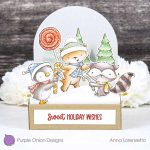 Purple Onion Designs Winter Stamp