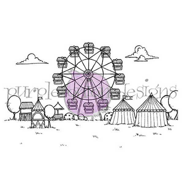 Purple Onion Designs Fairgrounds Background