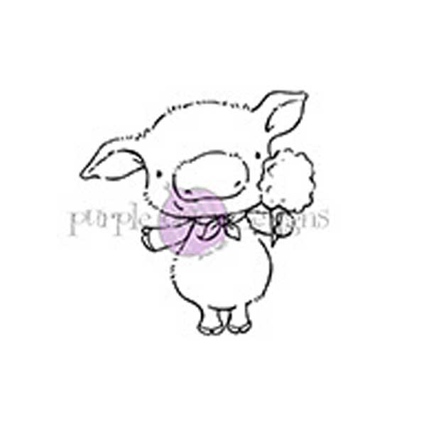 Purple Onion Designs Pinky Pig