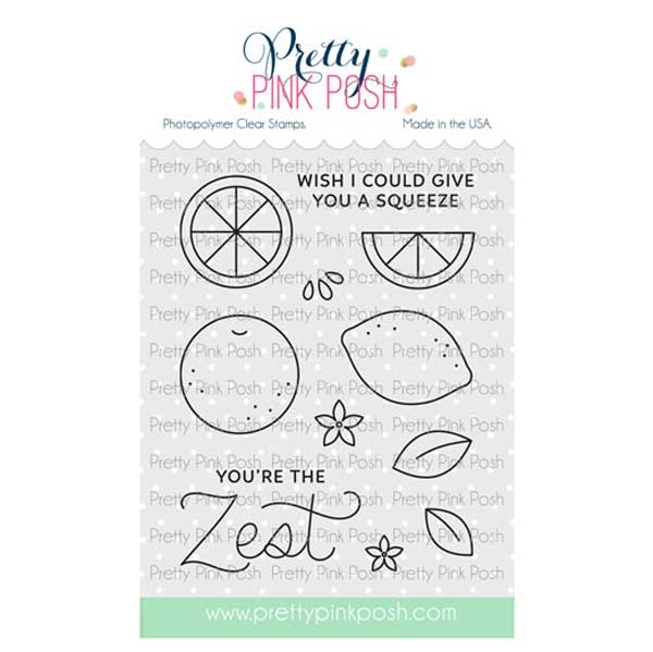 Pretty Pink Posh Citrus Stamp