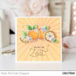 Pretty Pink Posh Citrus Stamp