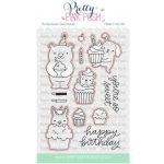 Pretty Pink Posh Cupcake Critters Stamp Set