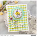 Pretty Pink Posh Easter Circles Stamp Set