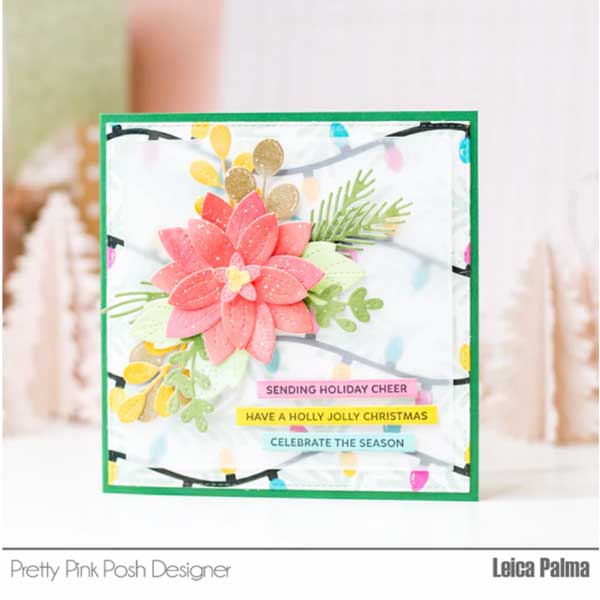 Pretty Pink Posh Holiday Sentiments Stamp Set