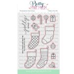 Pretty Pink Posh Holiday Stockings Stamp Set