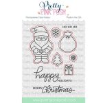 Pretty Pink Posh Happy Santa Dies