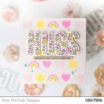 Pretty Pink Posh Hugs Coordinating Dies