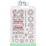 Pretty Pink Posh Hugs Coordinating Dies