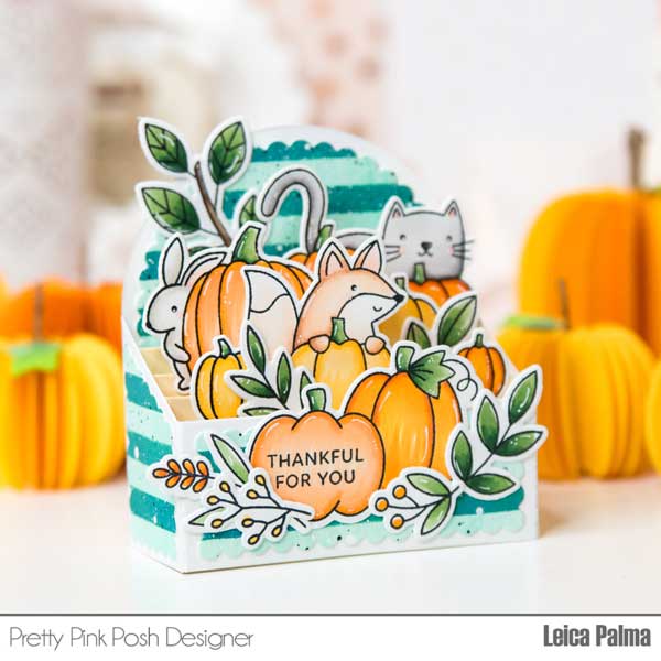 Pretty Pink Posh Pumpkin Patch Critters Stamp Set