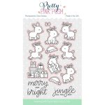 Pretty Pink Posh Reindeer Friends Stamp Set