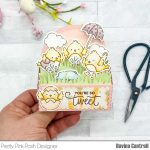 Pretty Pink Posh Spring Chicks Stamp