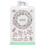 Pretty Pink Posh Winter Wreath Stamp Set