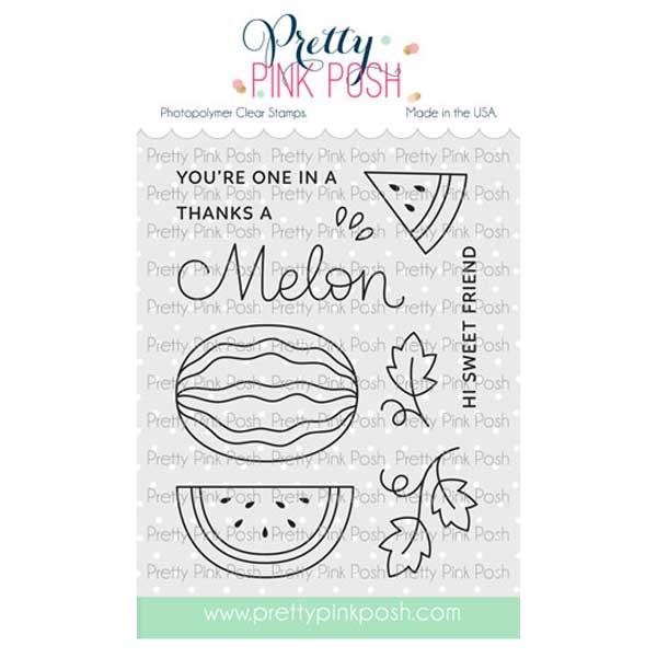 Pretty Pink Posh Watermelon Stamp