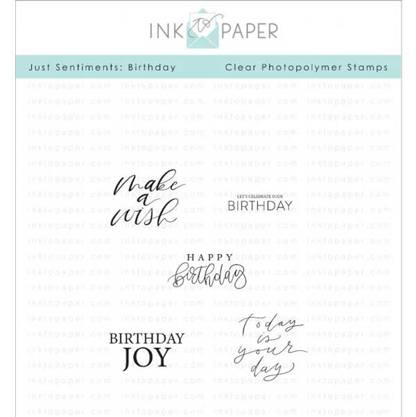 Ink To Paper Just Sentiments: Birthday Mini Stamp Set