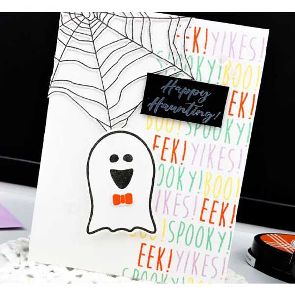 Ink To Paper Ghosts and Ghoulies Stamp Set