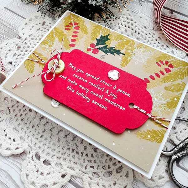 Ink To Paper Inside Greetings: Holiday Magic Mini Stamp Set