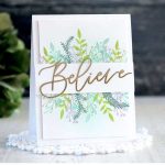 Ink To Paper Floral Christmas Stamp Set